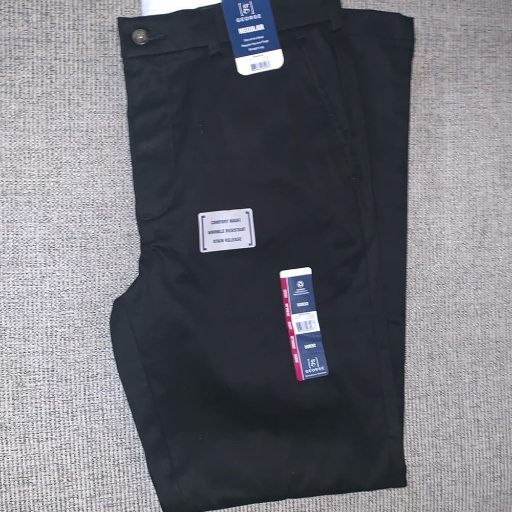 [g] Black Dress pants